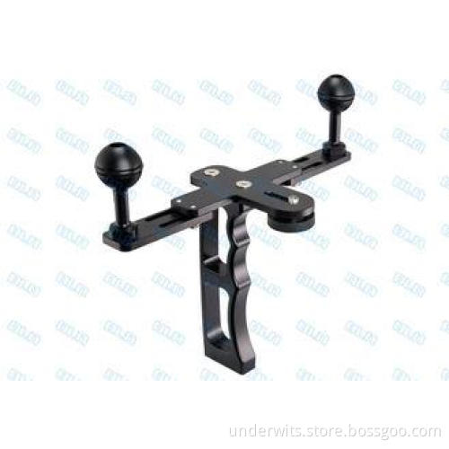 hard anodizing Z07 Underwater Camera Mount 212.3*25.0*167.5